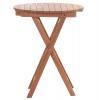ΤΡΑΠΕΖΙ ΣΚΗΝΟΘΕΤΗ ΣΤΡΟΓΓΥΛΟ HEIDEL HM18120 ΞΥΛΟ TEAK--ΦΥΣΙΚΟ Φ60x75Υεκ.
