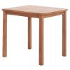 ΤΡΑΠΕΖΙ ΤΕΤΡΑΓΩΝΟ PRESSCOT HM18122 ΞΥΛΟ TEAK--ΦΥΣΙΚΟ 80x80x76Υεκ.