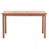 ΤΡΑΠΕΖΙ ΟΡΘΟΓΩΝΙΟ PRESSCOT HM18123 ΞΥΛΟ TEAK--ΦΥΣΙΚΟ 140x80x76Υεκ.