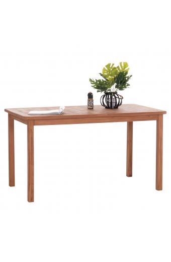 ΤΡΑΠΕΖΙ ΟΡΘΟΓΩΝΙΟ PRESSCOT HM18123 ΞΥΛΟ TEAK--ΦΥΣΙΚΟ 140x80x76Υεκ.
