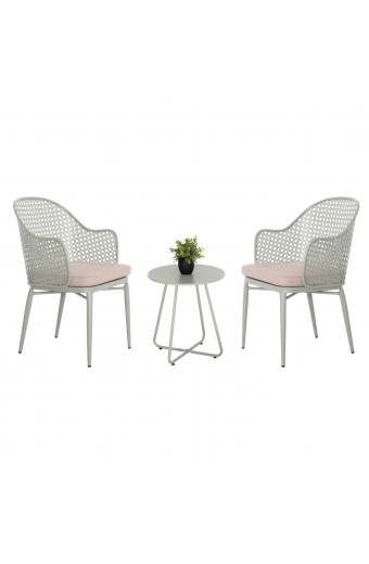 ΣΕΤ LOUNGE 3TMX ΕΞ.ΧΩΡΟΥ OREGO HM21107.06 ΑΛΟΥΜΙΝΙΟ & ΜΕΤΑΛΛΟ ΣΕ ΦΥΣΤΙΚΙ