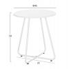 ΣΕΤ LOUNGE 3TMX ΕΞ.ΧΩΡΟΥ OREGO HM21107.02 ΑΛΟΥΜΙΝΙΟ & ΜΕΤΑΛΛΟ ΣΕ ΛΕΥΚΟ