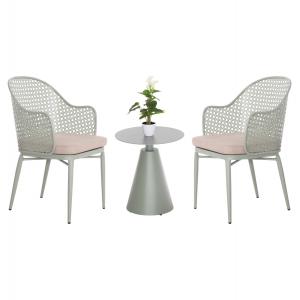 ΣΕΤ LOUNGE 3TMX ΕΞ.ΧΩΡΟΥ OREGO HM21106.06 ΑΛΟΥΜΙΝΙΟ ΣΕ ΦΥΣΤΙΚΙ