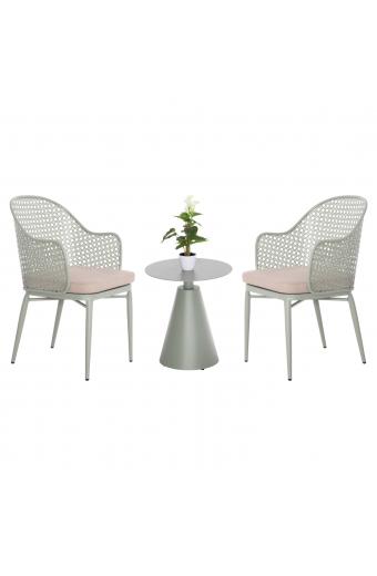 ΣΕΤ LOUNGE 3TMX ΕΞ.ΧΩΡΟΥ OREGO HM21106.06 ΑΛΟΥΜΙΝΙΟ ΣΕ ΦΥΣΤΙΚΙ