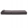 ΜΑΞΙΛΑΡΙ ΞΑΠΛΩΣΤΡΑΣ KIHEI HM21094.03 OLEFIN ΣΚΟΥΡΟ ΓΚΡΙ ΜΕ FOAM 198x70x20Υεκ