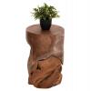 ΒΟΗΘΗΤΙΚΟ ΣΚΑΜΠΟ/ΤΡΑΠΕΖΑΚΙ STOMP HM9350.11 ΞΥΛΟ TEAK-ΦΥΣΙΚΟ Φ30x45Υεκ.