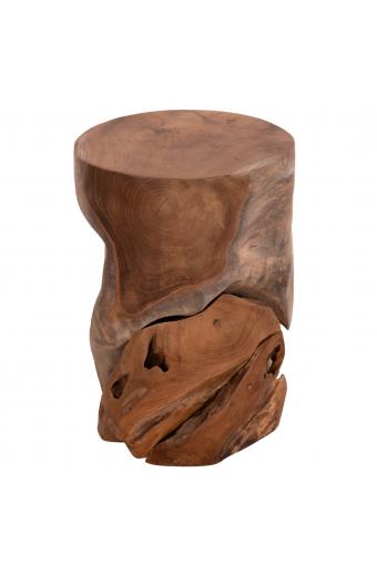ΒΟΗΘΗΤΙΚΟ ΣΚΑΜΠΟ/ΤΡΑΠΕΖΑΚΙ STOMP HM9350.11 ΞΥΛΟ TEAK-ΦΥΣΙΚΟ Φ30x45Υεκ.
