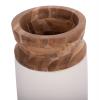 ΔΙΑΚΟΣΜΗΤΙΚΟ ΒΑΖΟ ΔΑΠΕΔΟΥ LINTER HM4662.02S FIBER CEMENT ΛΕΥΚΟ--ΞΥΛΟ ΤΕΑΚ Φ34x60Υεκ.