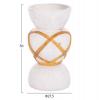 ΔΙΑΚΟΣΜΗΤΙΚΟ ΒΑΖΟ ΔΑΠΕΔΟΥ MAYNARD HM4672.02S FIBER CEMENT ΛΕΥΚΟ--RATTAN Φ27.5x50Υεκ