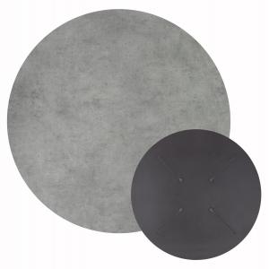 ΕΠΙΦΑΝΕΙΑ ΤΡΑΠΕΖΙΟΥ HPL ΣΤΡΟΓΓΥΛΗ HM5841.32 CEMENT Φ60εκ.
