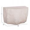 ΚΟΝΣΟΛΑ INTERON HM18152.02 FIBER CEMENT ΣΕ ΛΕΥΚΟ--120x50x71Υεκ.