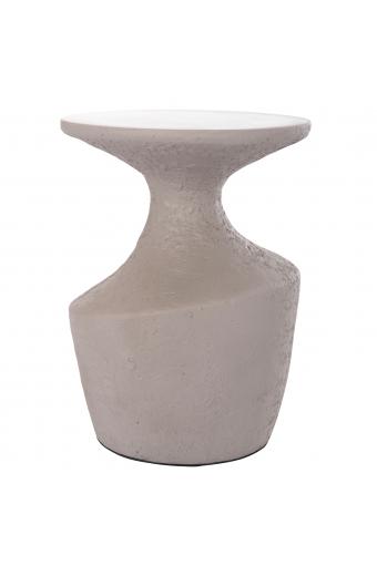 ΤΡΑΠΕΖΙ ΒΟΗΘΗΤΙΚΟ REBON HM18156.03S FIBER CEMENT ΣΕ ΓΚΡΙ--Φ27.5x50Υεκ.