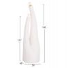 ΔΙΑΚΟΣΜΗΤΙΚΟ ΦΩΤΙΣΤΙΚΟ ΔΑΠΕΔΟΥ TUSKEN HM4702.02 FIBER CEMENT-ΛΕΥΚΟ 50x43x145Υεκ