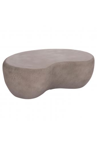 ΤΡΑΠΕΖΙ ΣΑΛΟΝΙΟΥ GERSON HM18151.03L FIBER CEMENT ΣΕ ΓΚΡΙ--122x78,5x40Υεκ.