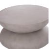 ΤΡΑΠΕΖΙ ΣΑΛΟΝΙΟΥ ANNA HM18158.03 FIBER CEMENT ΣΕ ΓΚΡΙ--Φ92x44.5Υεκ