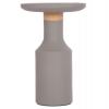 ΒΟΗΘΗΤΙΚΟ ΤΡΑΠΕΖΙ TRED(T) HM18169.03 FIBER CEMENT ΓΚΡΙ-ΦΥΣΙΚΟ RATTAN--Φ40x61Υεκ.