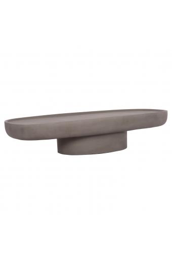 ΤΡΑΠΕΖΙ ΣΑΛΟΝΙΟΥ DESSY HM18153.03 FIBER CEMENT ΣΕ ΓΚΡΙ--151x66x30Υεκ.