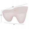 ΤΡΑΠΕΖΙ ΣΑΛΟΝΙΟΥ SALLEN HM18161.02 FIBER CEMENT ΣΕ ΛΕΥΚΟ--108x94x38,5Υεκ.