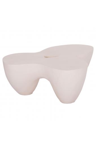 ΤΡΑΠΕΖΙ ΣΑΛΟΝΙΟΥ SALLEN HM18161.02 FIBER CEMENT ΣΕ ΛΕΥΚΟ--108x94x38,5Υεκ.