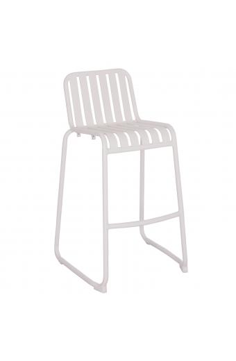 ΣΚΑΜΠΟ ΜΠΑΡ ΑΛΟΥΜΙΝΙΟΥ RACHEL HM6341.02 ΛΕΥΚΟ 47x56,5x98,5Υεκ.