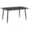 ΤΡΑΠΕΖΙ RAVEN HM18150.02 ΚΕΡΑΜΙΚΟ TOP ΜΕ ΟΨΗ ΜΑΥΡΟ ΜΑΡΜΑΡΟ 160x80x74Υεκ.