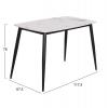ΣΕΤ ΤΡΑΠΕΖΑΡΙΑΣ 5ΤΜΧ LATRELL HM21192 ΤΡΑΠΕΖΙ ΚΕΡΑΜΙΚΟ TOP-ΒΕΛΟΥΔΟ ΓΚΡΙ ΚΑΡΕΚΛΕΣ