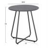 ΣΕΤ LOUNGE 3TMX ΕΞ.ΧΩΡΟΥ PONY HM21193 ΜΕΤΑΛΛΟ ΣΕ ΓΚΡΙ--ΣΥΝΘ.RATTAN ΣΕ ΛΕΥΚΟ-ΜΑΥΡΟ