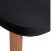 ΣΕΤ ΤΡΑΠΕΖΑΡΙΑΣ 5ΤΜΧ MINIMAL HM21178 MDF TOP ΣΕ ΜΑΥΡΟ-ΣΚΕΛΕΤΟΣ ΣΕ ΦΥΣΙΚΟ ΞΥΛΟΥ