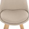 ΣΕΤ ΤΡΑΠΕΖΑΡΙΑΣ 5ΤΜΧ VEGAS HM21180 MDF TOP ΣΕ ΦΥΣΙΚΟ--ΥΦΑΣΜΑ ΜΠΕΖ