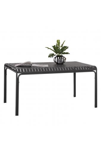 ΤΡΑΠΕΖΙ ΑΛΟΥΜΙΝΙΟΥ RACHEL HM6339.01 ΓΚΡΙ 150x80x75Υεκ.