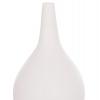 ΕΠΙΤΡΑΠΕΖΙΟ ΔΙΑΚΟΣΜΗΤΙΚΟ ΒΑΖΟ DENI HM4663.02L FIBER CEMENT ΣΕ ΛΕΥΚΟ--Φ26x39Υεκ