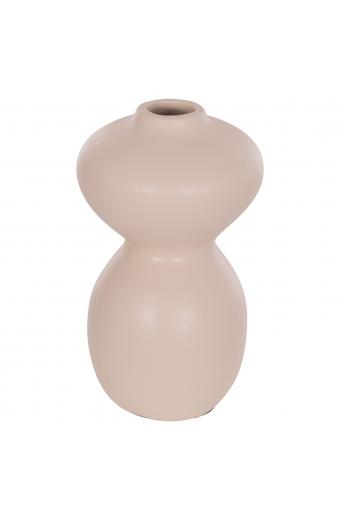 ΕΠΙΤΡΑΠΕΖΙΟ ΔΙΑΚΟΣΜΗΤΙΚΟ ΒΑΖΟ NELLY HM4669.02 ΤΕΡΑΚΟΤΑ ΣΕ ΚΡΕΜ--Φ22x35Υεκ.