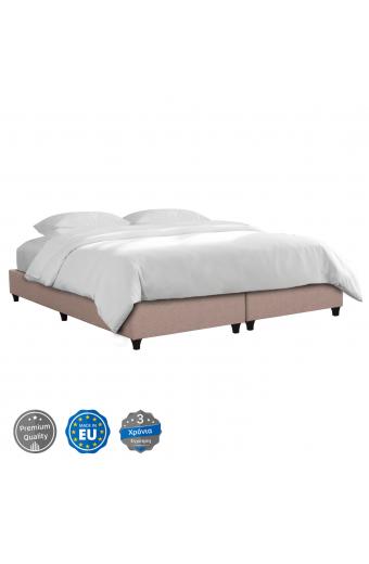ΥΠΟΣΤΡΩΜΑ/ΚΡΕΒΑΤΙ ΥΠΕΡΔΙΠΛΟ SIGGY HM21217.01 ΜΠΕΖ ΥΦΑΣΜΑ--ΓΙΑ 160x200εκ.