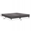 ΥΠΟΣΤΡΩΜΑ/ΚΡΕΒΑΤΙ KING-SIZE SIGGY HM21218 ΓΚΡΙ ΥΦΑΣΜΑ--ΓΙΑ 180x200εκ.