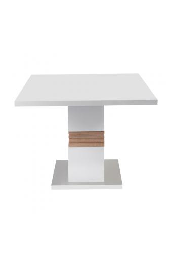 Τραπέζι Zoekrin Inart λευκό mdf 200x100x76εκ