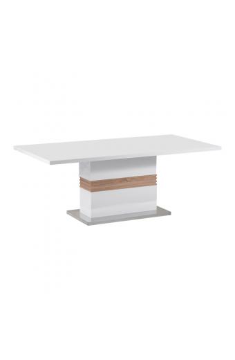 Τραπέζι Zoekrin Inart λευκό mdf 200x100x76εκ