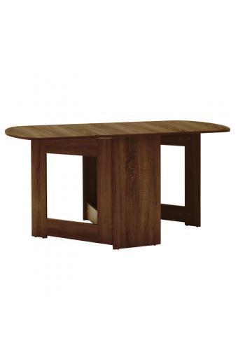 Τραπέζι Nadine pakoworld πολυμορφικό-επεκτεινόμενο wenge 160x80x76.5εκ