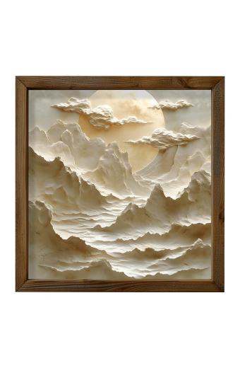 Πίνακας σε καμβά Jedia pakoworld με ψηφιακή εκτύπωση 50x3.5x50εκ