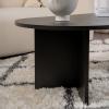 Τραπέζι σαλονιού Tabletod pakoworld σε μαύρη απόχρωση 119x60x40εκ