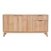 Μπουφές Hamea pakoworld mdf σε φυσική απόχρωση 150x39,5x73εκ