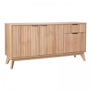 Μπουφές Hamea pakoworld mdf σε φυσική απόχρωση 150x39,5x73εκ