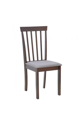 Καρέκλα Houston pakoworld σε καρυδί απόχρωση 40x49x94εκ