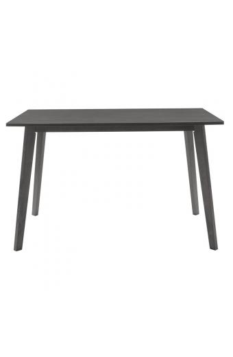 Τραπέζι Benson pakoworld MDF σε rustic grey απόχρωση 120x75x75εκ