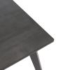 Τραπέζι Benson pakoworld MDF σε rustic grey απόχρωση 120x75x75εκ