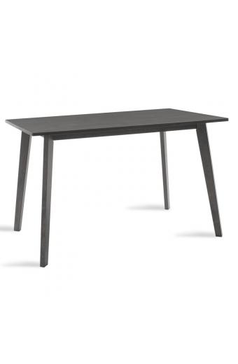 Τραπέζι Benson pakoworld MDF σε rustic grey απόχρωση 120x75x75εκ