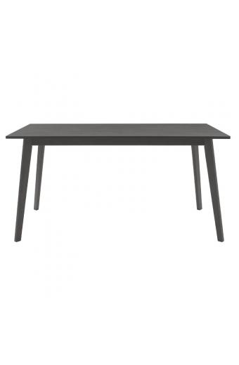Τραπέζι Benson pakoworld MDF σε rustic grey απόχρωση 150x90x75εκ