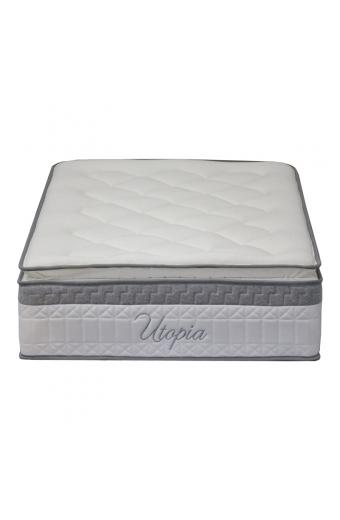 Στρώμα Utopia pakoworld pocket spring με ανώστρωμα 30-32cm 100x200εκ