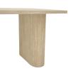 Τραπέζι Loozir pakoworld mdf σε φυσική απόχρωση 180x90x75εκ