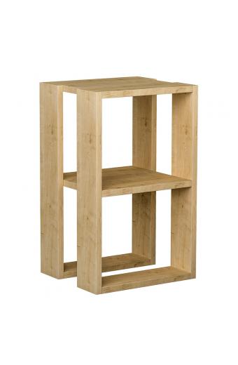 Κομοδίνο Passion pakoworld oak 34x30x55εκ