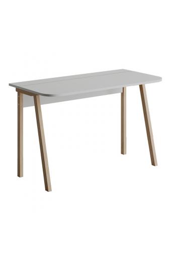 Γραφείο Malia pakoworld σε λευκή-φυσική απόχρωση 120x60.5x75εκ